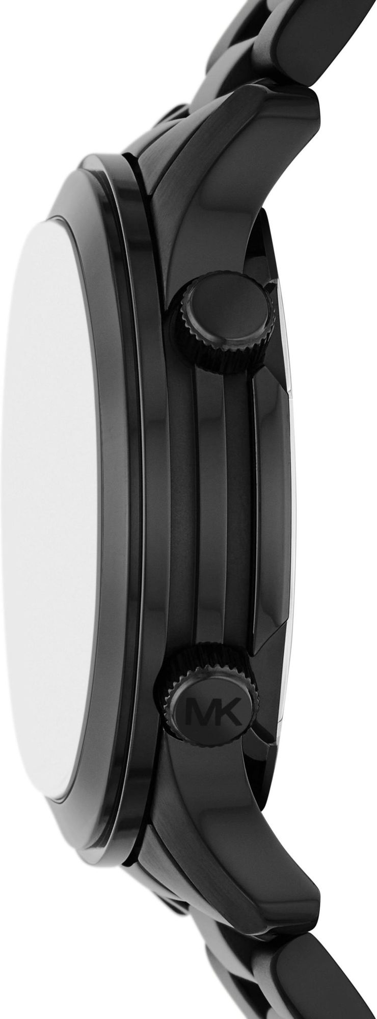 Michael Kors Runway Mens Black Stainless steel Watch-MK9110