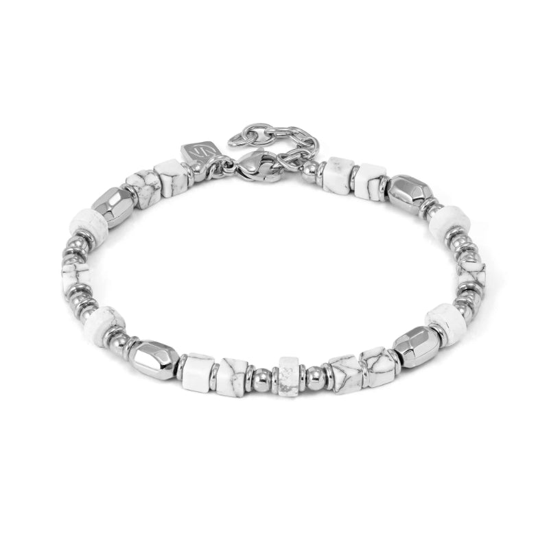 INSTINCT STYLE INFINITY EDITION BRACELET 027936/048 WHITE HOWLITE