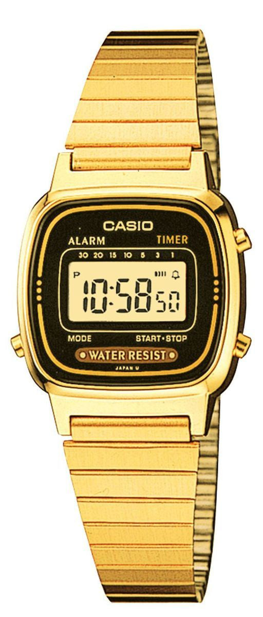 Casio Ladies LA670WGA-1DF Retro Digital Watch