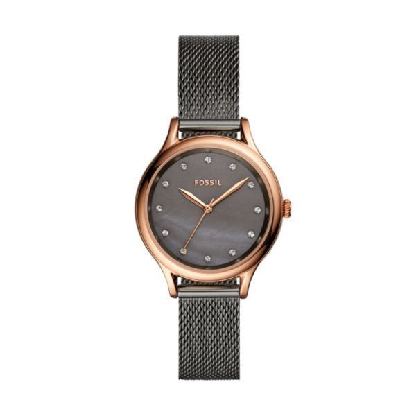 Fossil Contour Pink Polyurethane Watch- Bq3393