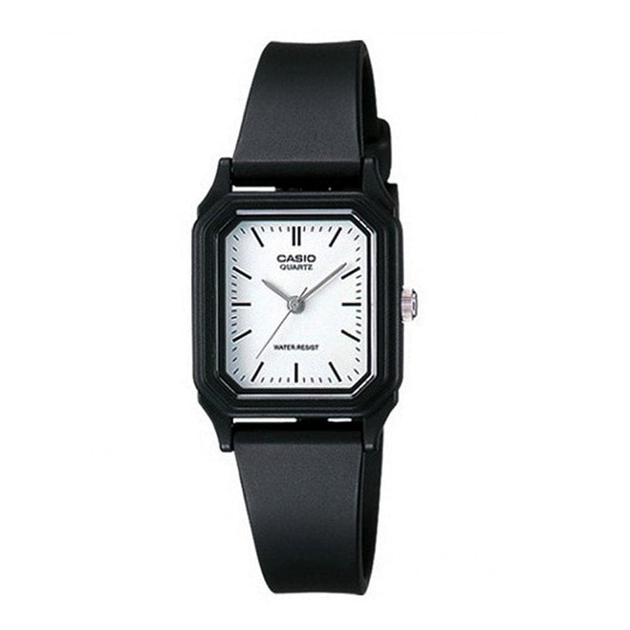 Casio LQ-142-7EDF Black Resin Strap Watch for Women