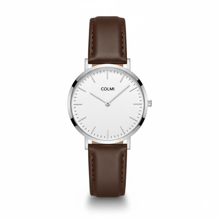 Colmi ARVO β Mens Leather Strap Watch