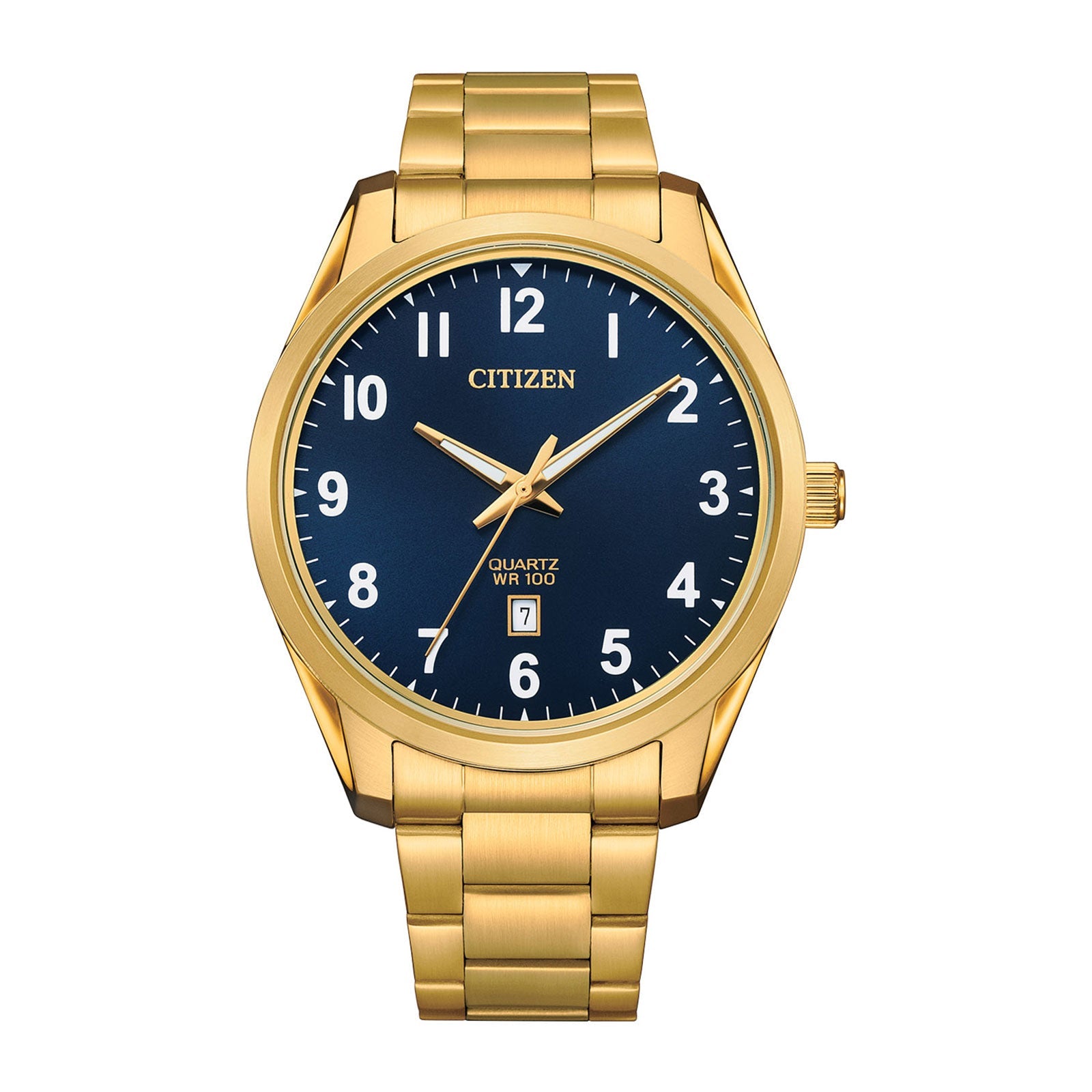 Citizen Quartz Mens Gold Stainless steel Watch-BI1039-59L