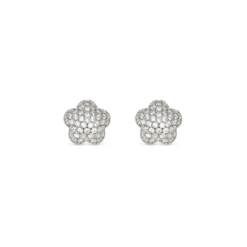 Nomination LifePoetry Silver Earrings with Rounded Flower