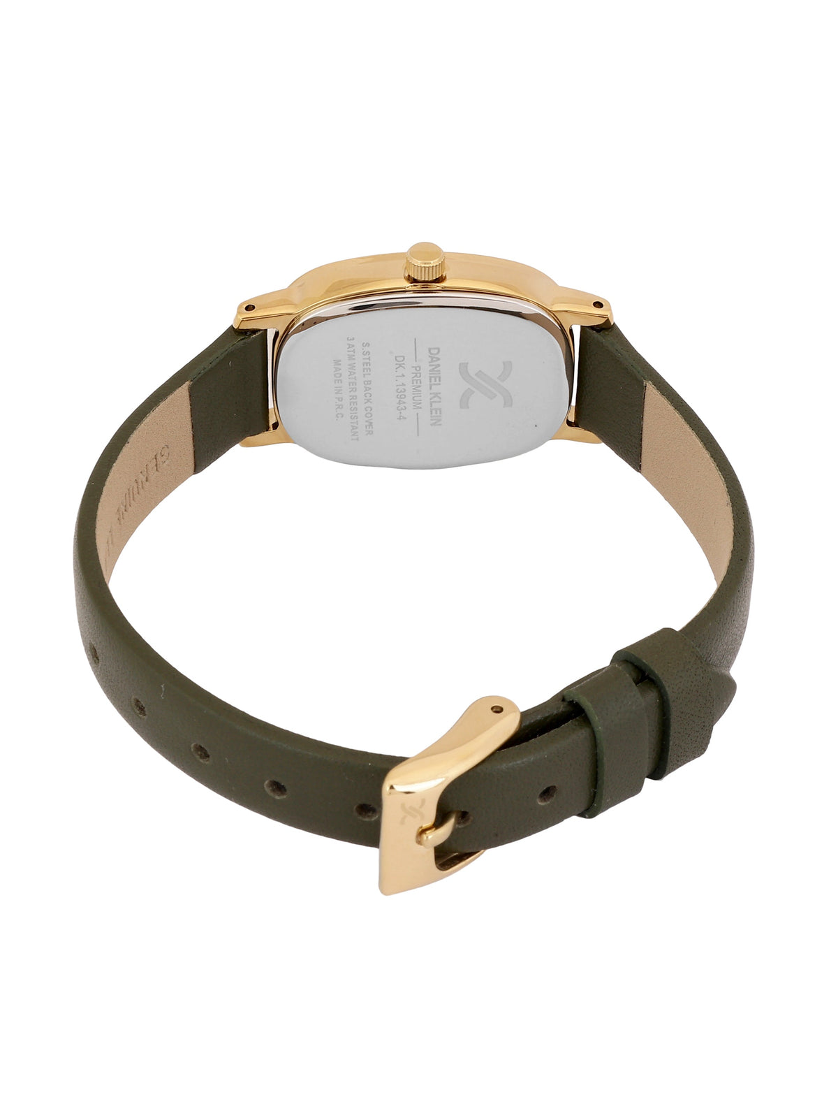 Daniel Klein Leather Womens Watch-DK113943