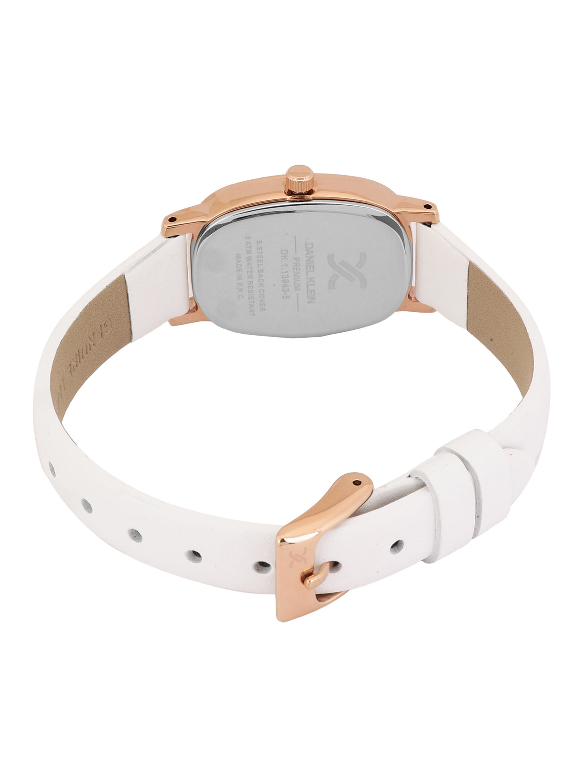 Daniel Klein Leather Womens Watch-DK113943