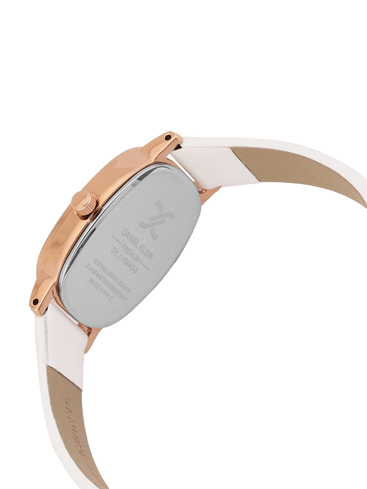 Daniel Klein Leather Womens Watch-DK113943