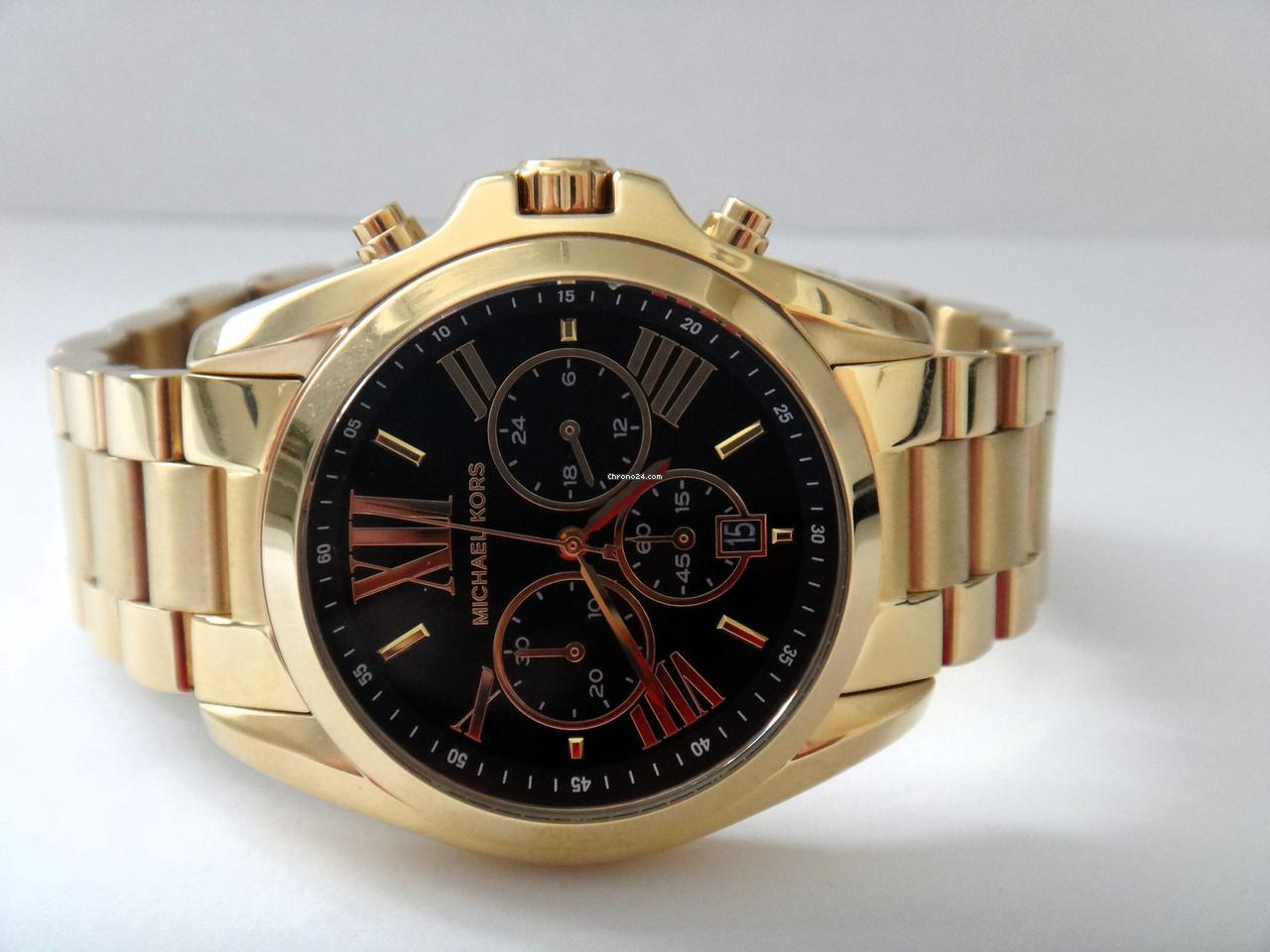 Michael Kors Bradshaw Gold Stainless Steel Women Watch-MK5739