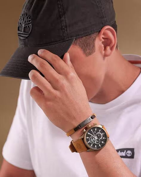 Timberland Henniker II 2 Mens Leather Watch