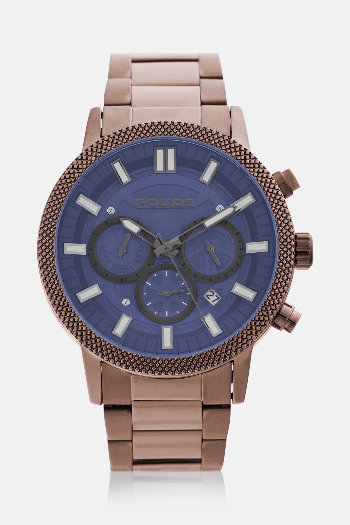 Police Mens Grey Stainless steel Watch-PEWGI2240403