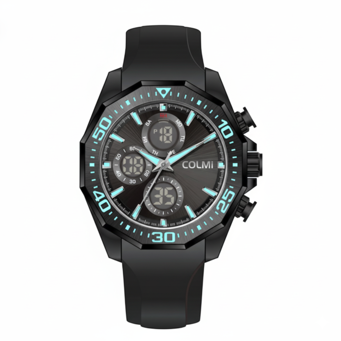 Colmi NOX β Mens Silicone Strap Watch
