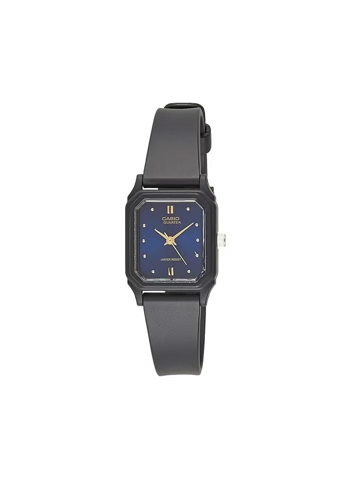 Casio LQ-142E-2ADF Black Resin Strap Watch for Women