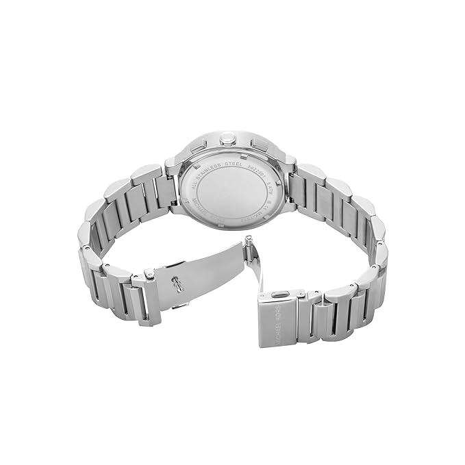 Michael Kors Gramercy Womens Silver Stainless Steel Strap Watch-MK7522