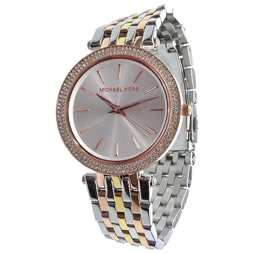 Michael Kors Darci Rose Gold Stainless Steel Women Watch-MK3203