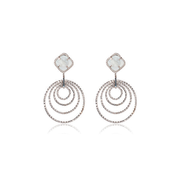 Cici Collection - Midi Floating Enhancer Earrings