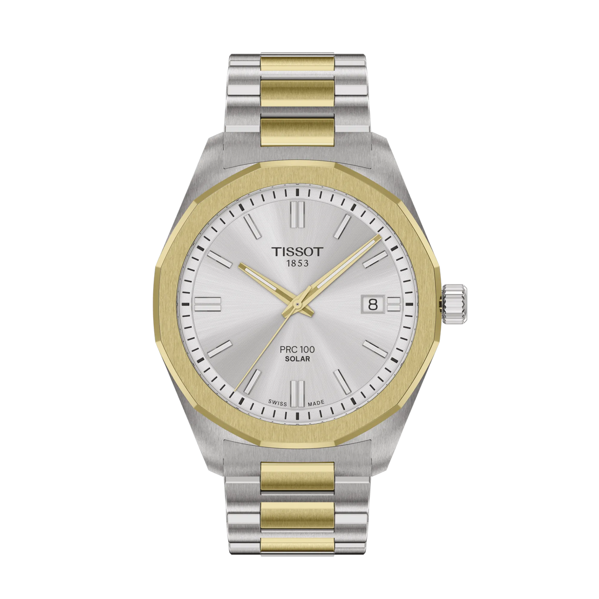 Tissot PRC 100 Solar 39mm Watch - T1514222203100