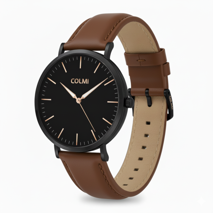 Colmi ARVO β Mens Leather Strap Watch