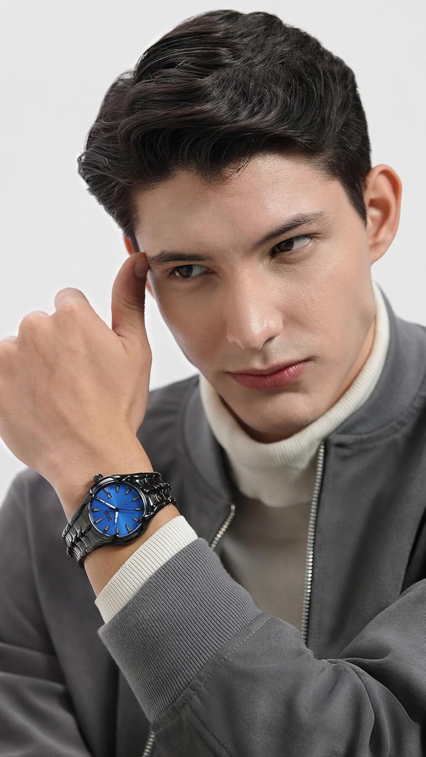 Diesel Vert Mens Black Stainless Steel Watch-DZ2198