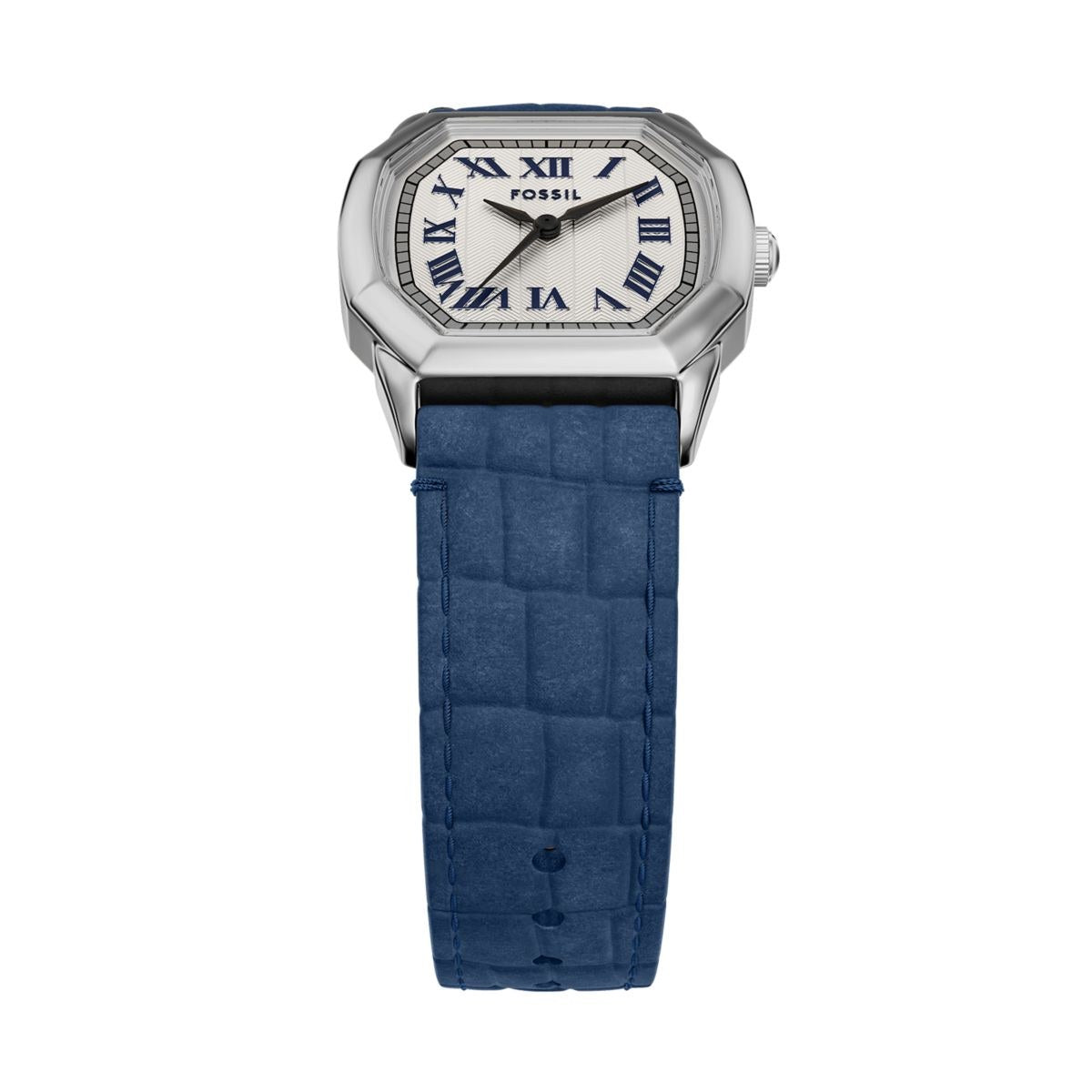 Fossil - Harlow 3-Hand Croco Leather Watch - ES5425 - Navy
