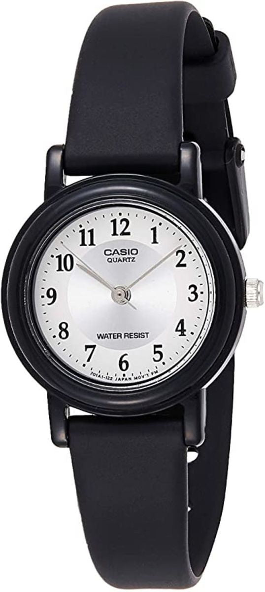 Casio Womens Black Analog Watch - LQ-139AMV-7B3LDF