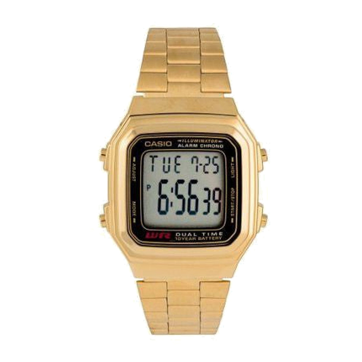 Casio Ladies A178WGA-1ADF Digital Dual Time Watch