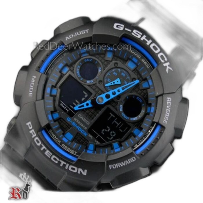 Casio G-Shock GA-100-1A2 Watch