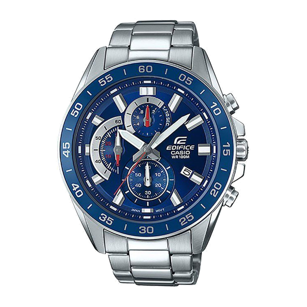 Casio Edifice Mens Dress 100m Watch - EFV-550D-2AVUDF