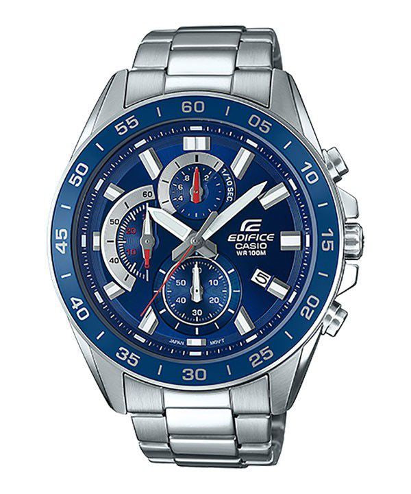 Casio Edifice Mens Dress 100m Watch - EFV-550D-2AVUDF