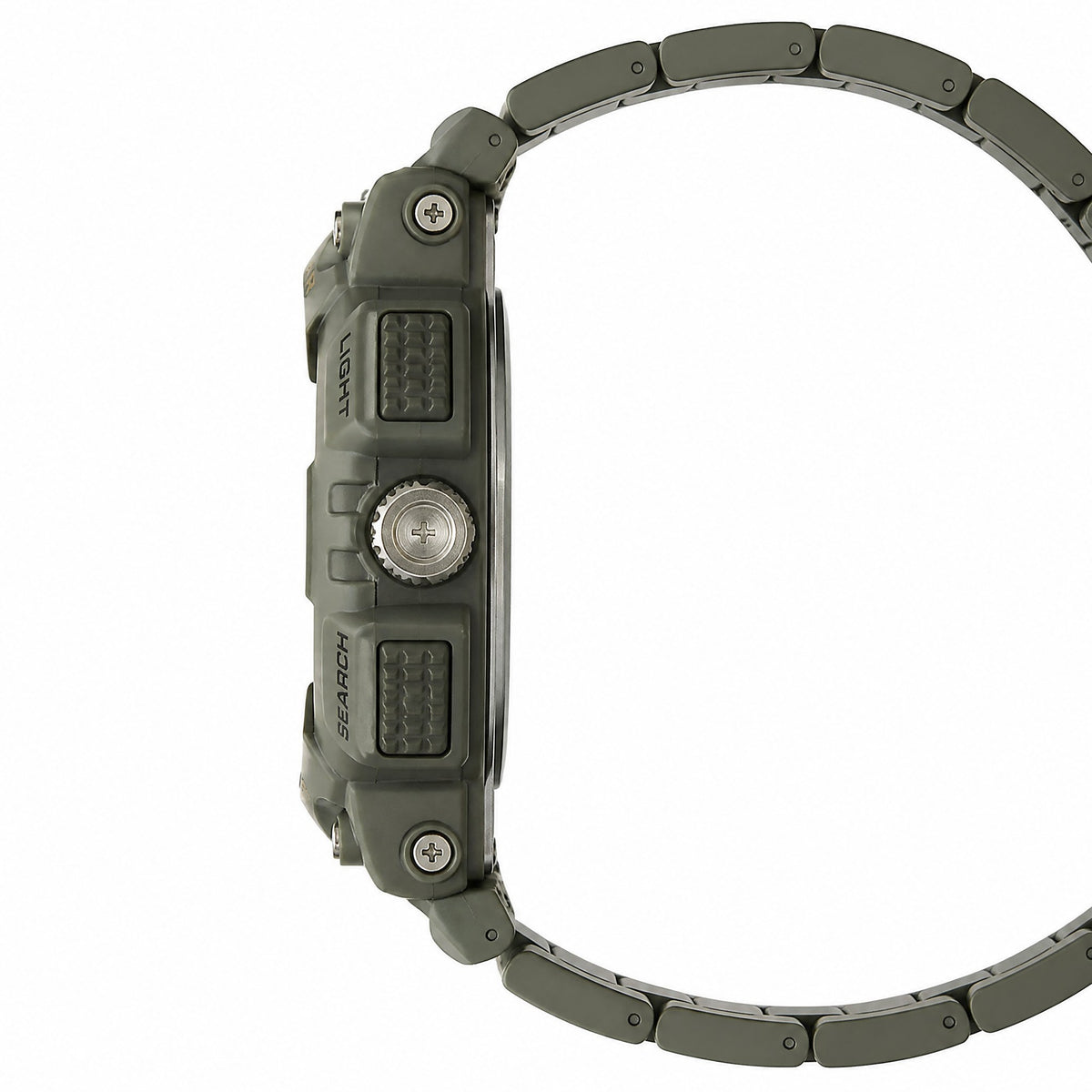 Casio Mens AQ-S810W-3AVDF Tough Solar Illuminator Anadigital Watch - AI-generated side view