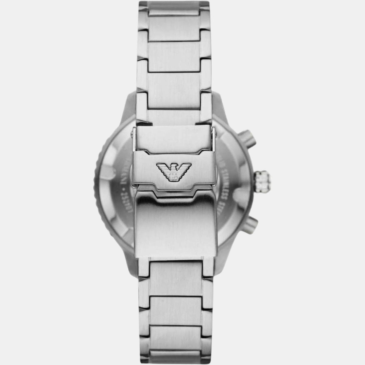 Armani Mens Silver Stainless Steel Watch-AR11500