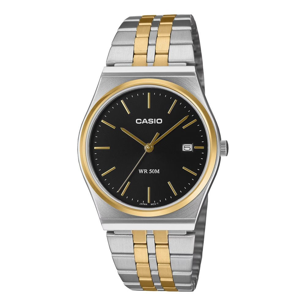 Casio-Casio s Men Stainless steel Strap Watch-MTP-B145SG