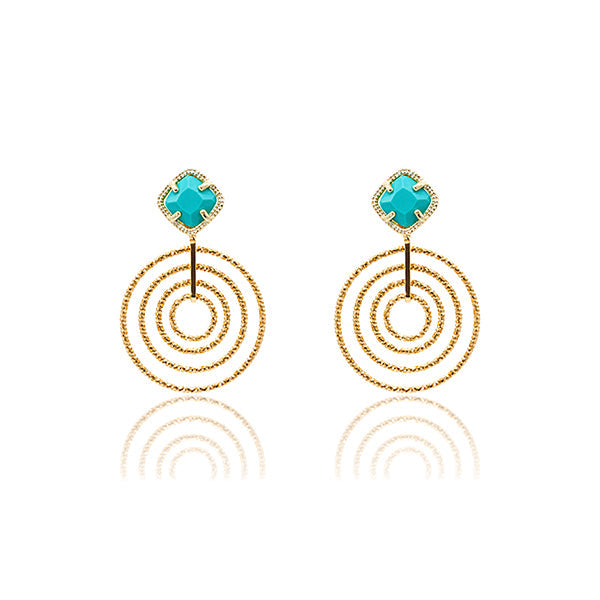 Cici Collection - Mini Floating Enhancer Earrings