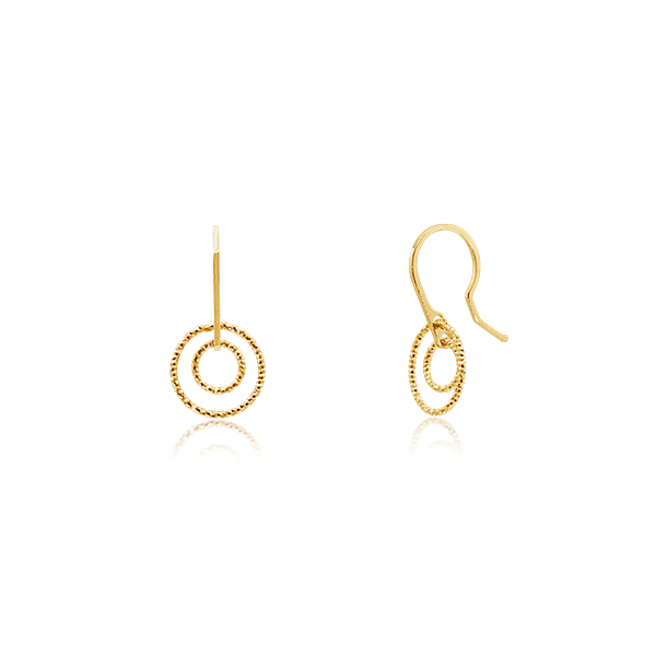 Cici Collection - Piccolo Classico Short Pin Earrings