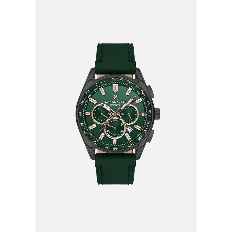 Daniel Klein Mens Leather Strap Watch - DK113902