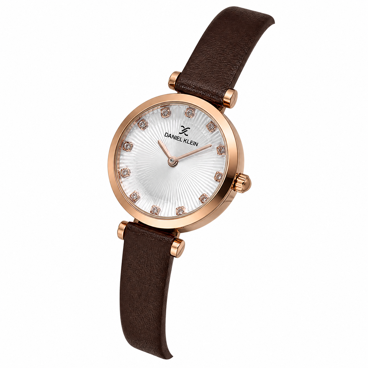 Daniel Klein Womens Leather Watch-DK113919