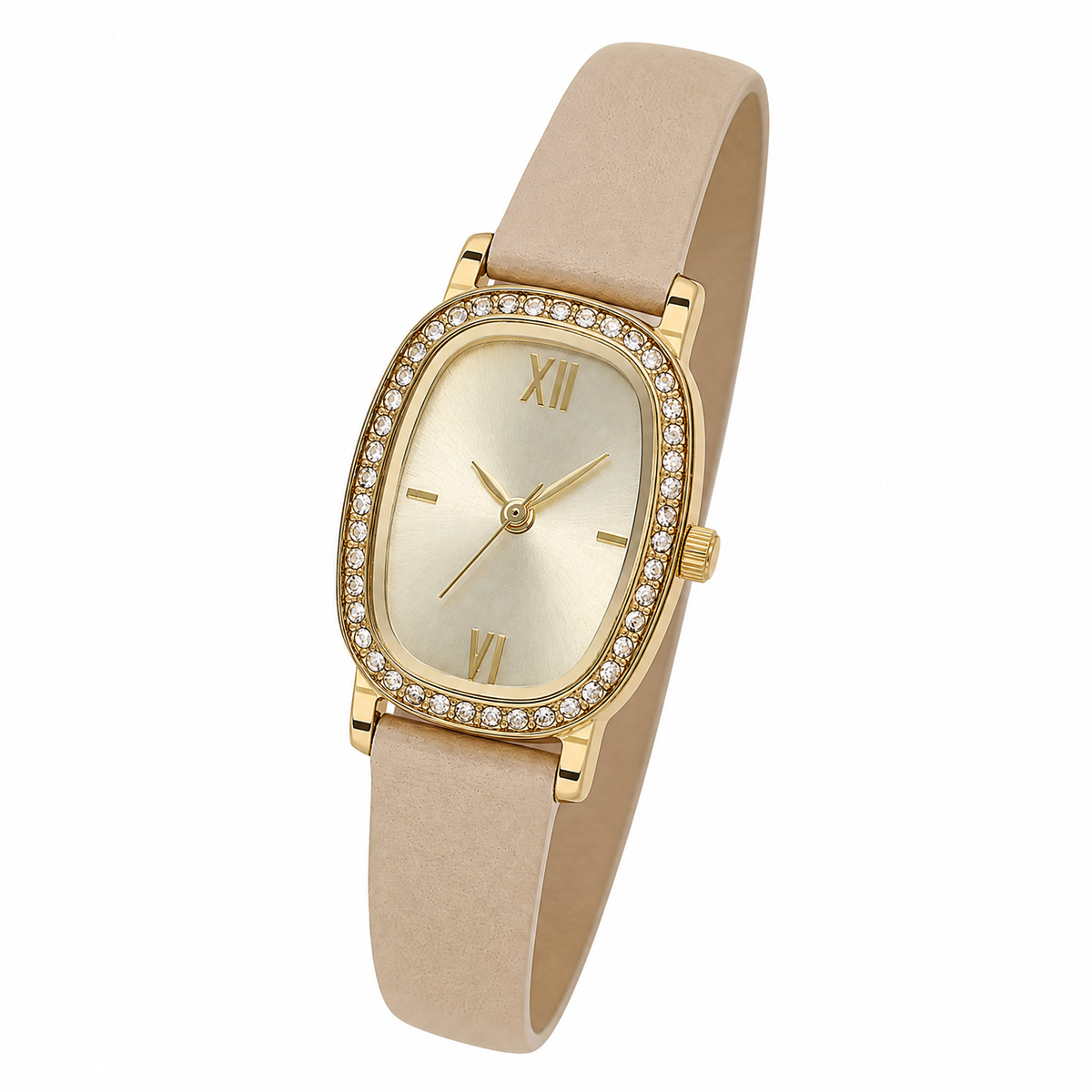 Daniel Klein Leather Womens Watch-DK113943