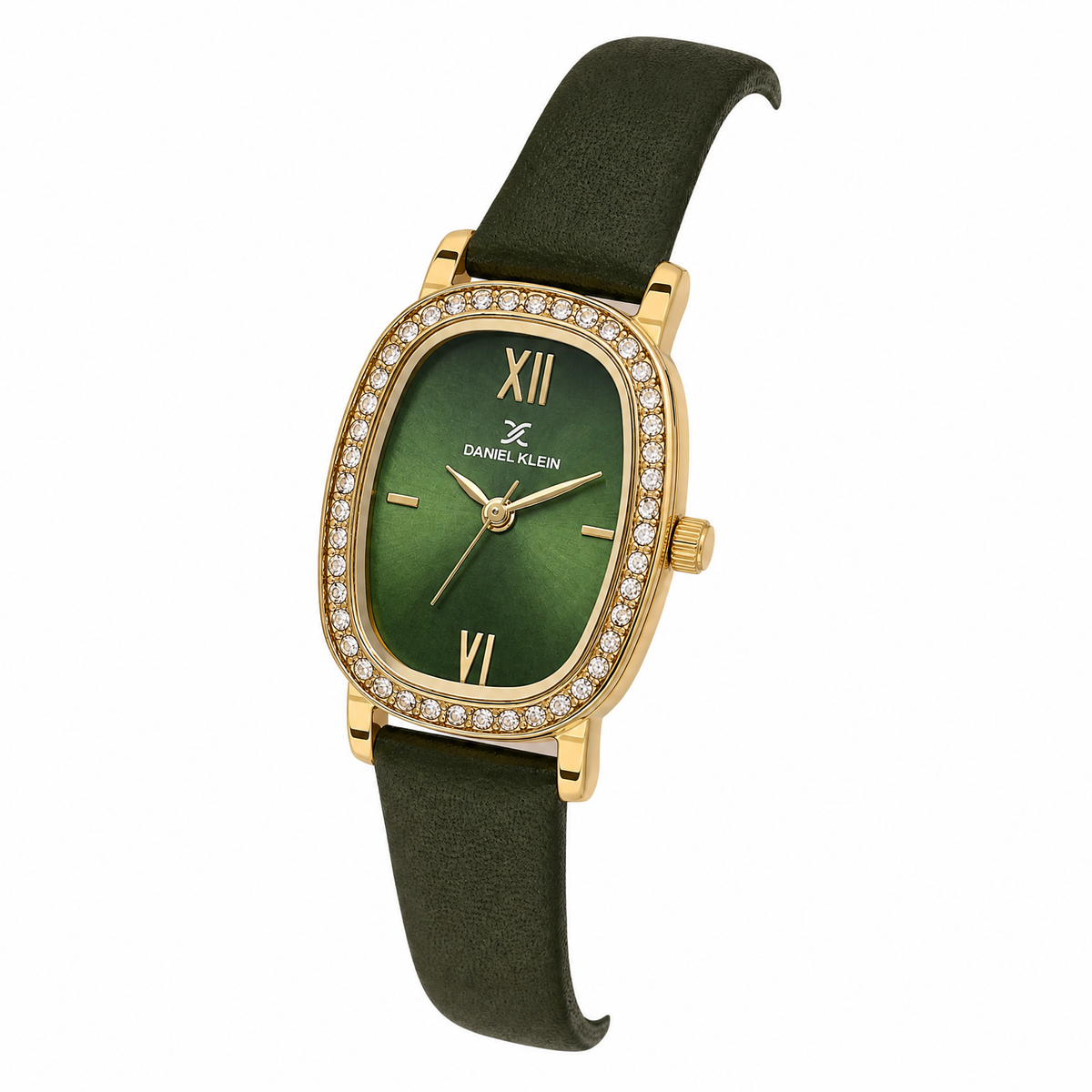 Daniel Klein Leather Womens Watch-DK113943