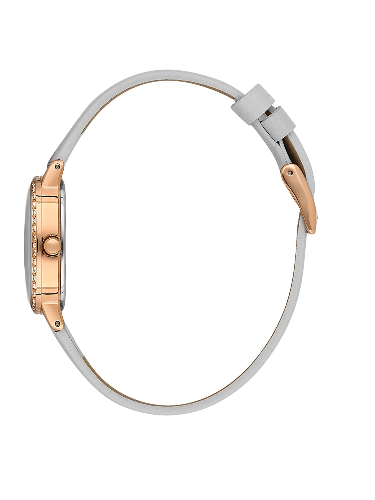 Daniel Klein Leather Womens Watch-DK113943