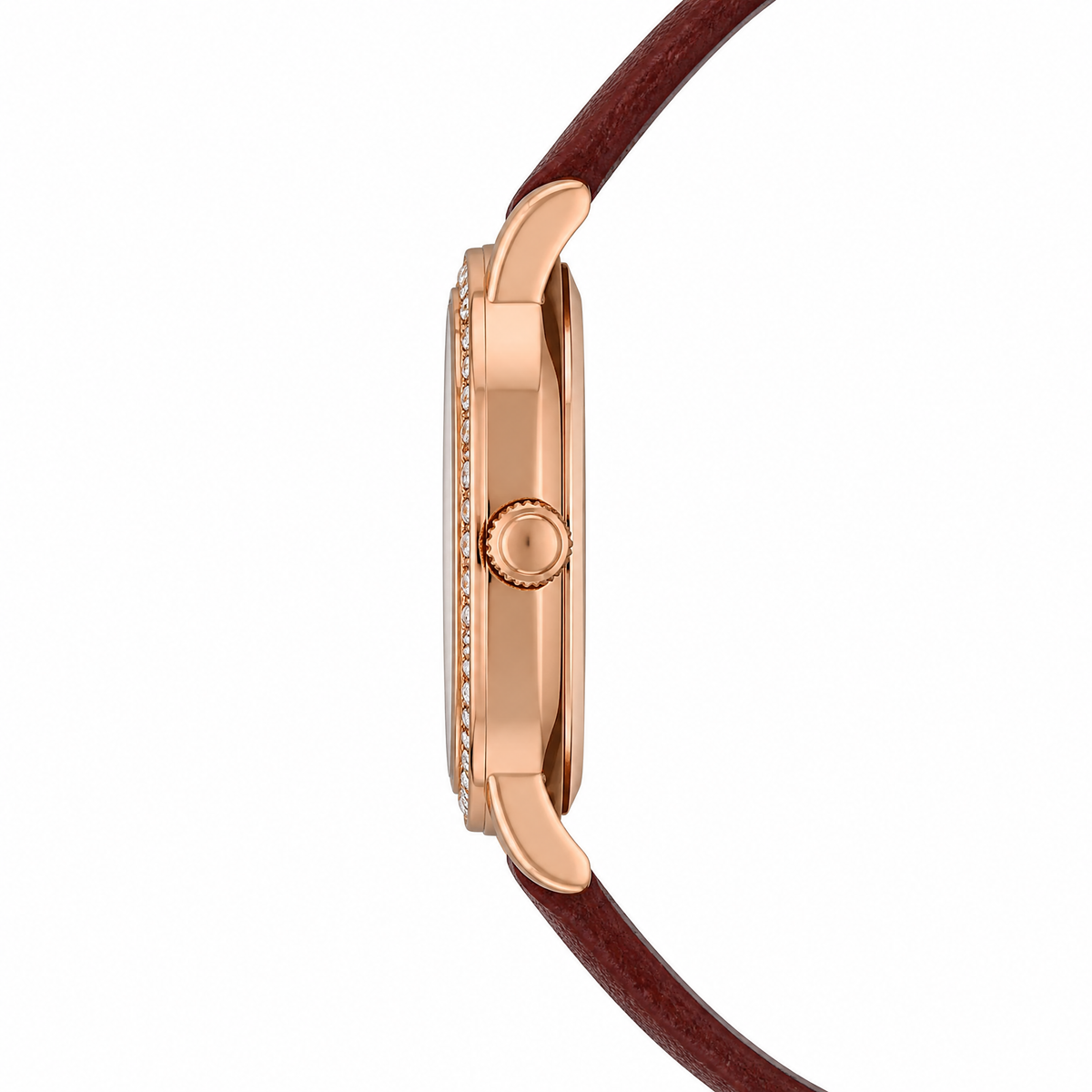 Daniel Klein Leather Womens Watch-DK113943