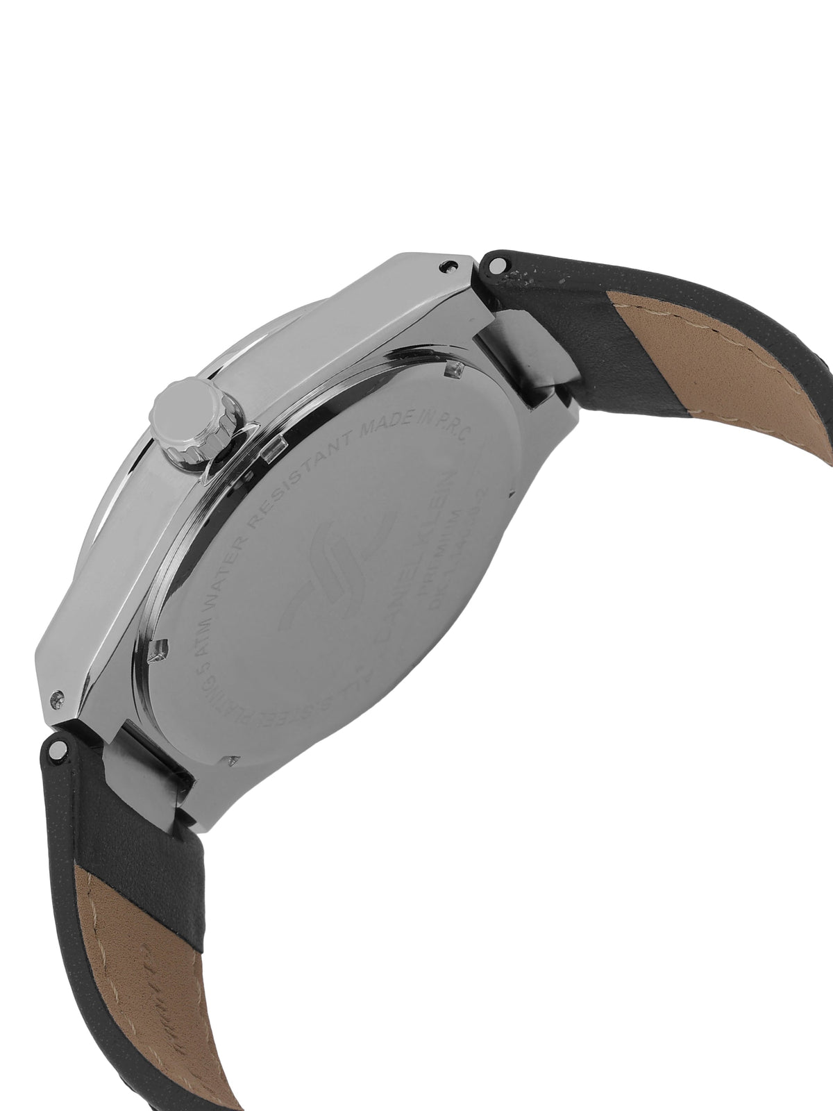 Daniel Klein Mens Leather Watch-DK114059