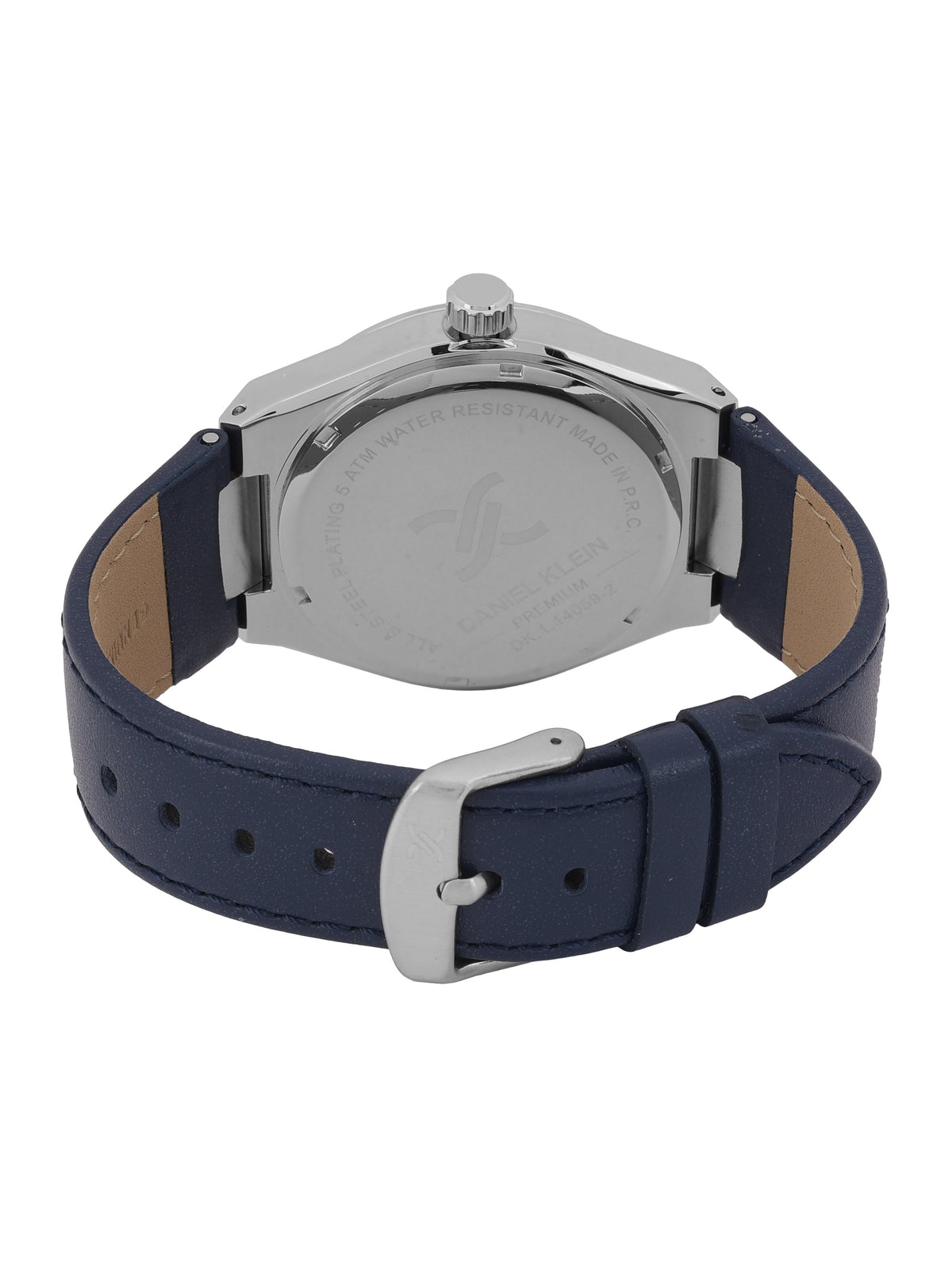 Daniel Klein Mens Leather Watch-DK114059
