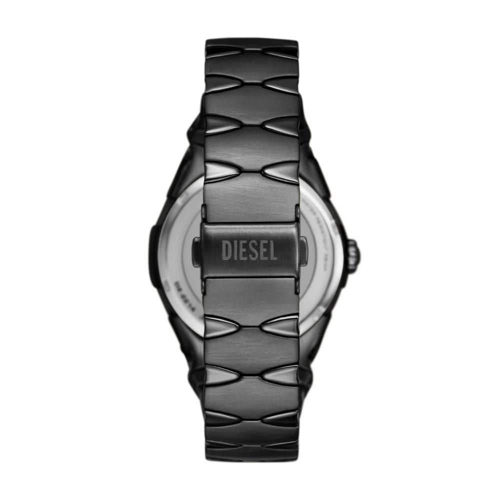 Diesel D-Sruptor Mens Black Stainless Steel Strap Watch-DZ2213