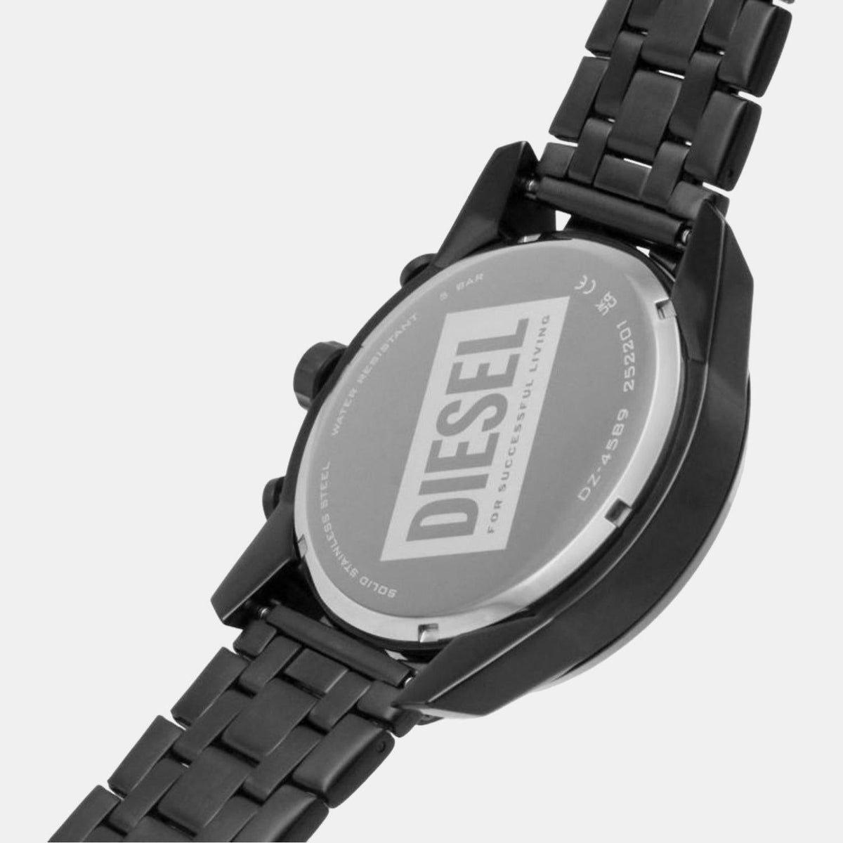 Diesel Arges Mens Black Stainless Steel Watch - DZ4589