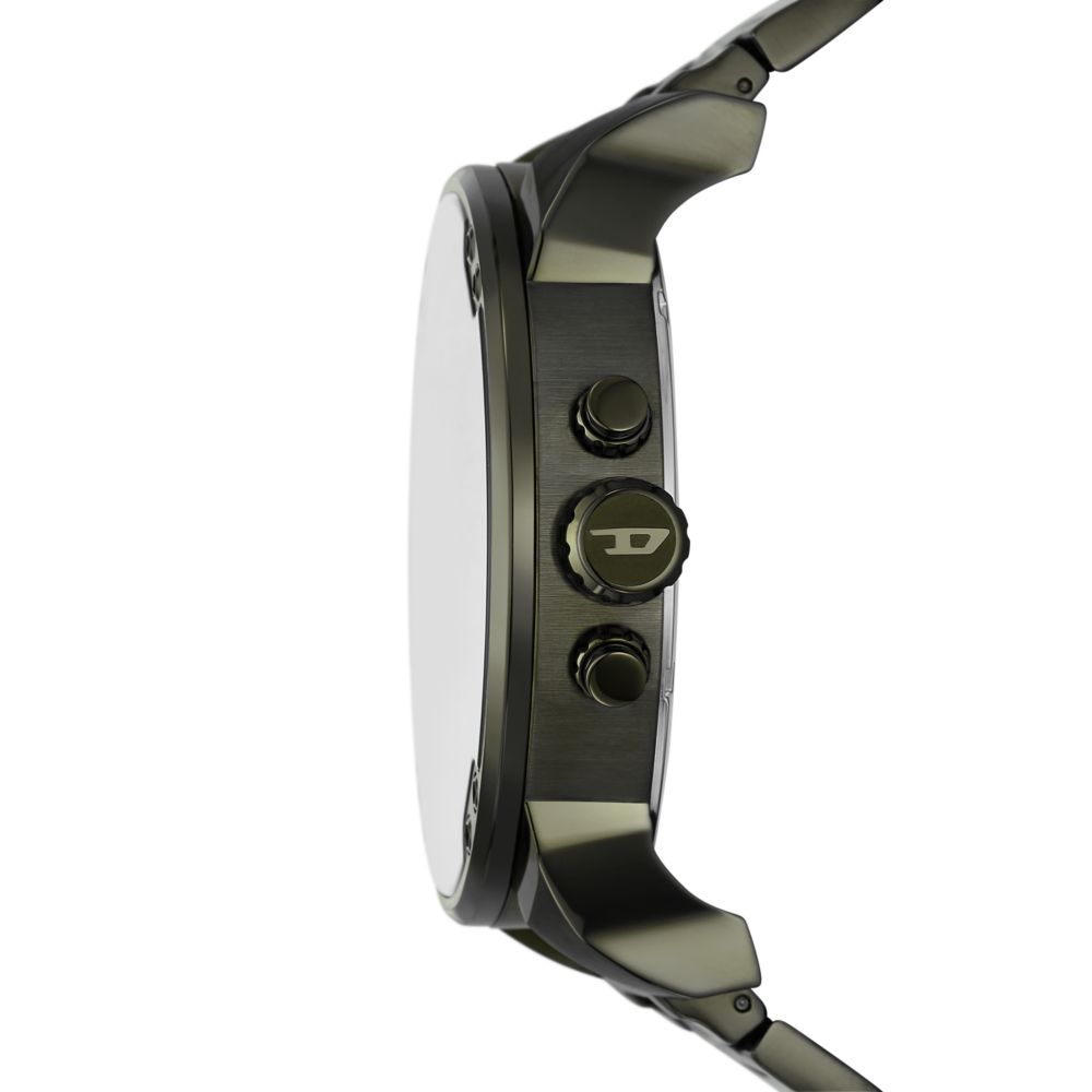 Diesel Mr. Daddy 2.0 Mens Green Stainless Steel Strap Watch-DZ7485