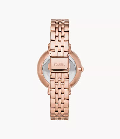 Fossil Womens Watches Jacqueline Womens Rose Gold Watch-ES3546
