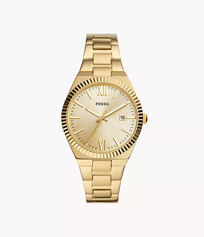 Fossil Women's Scarlette,Gold-Tone Stainless Steel Watch - ES5299