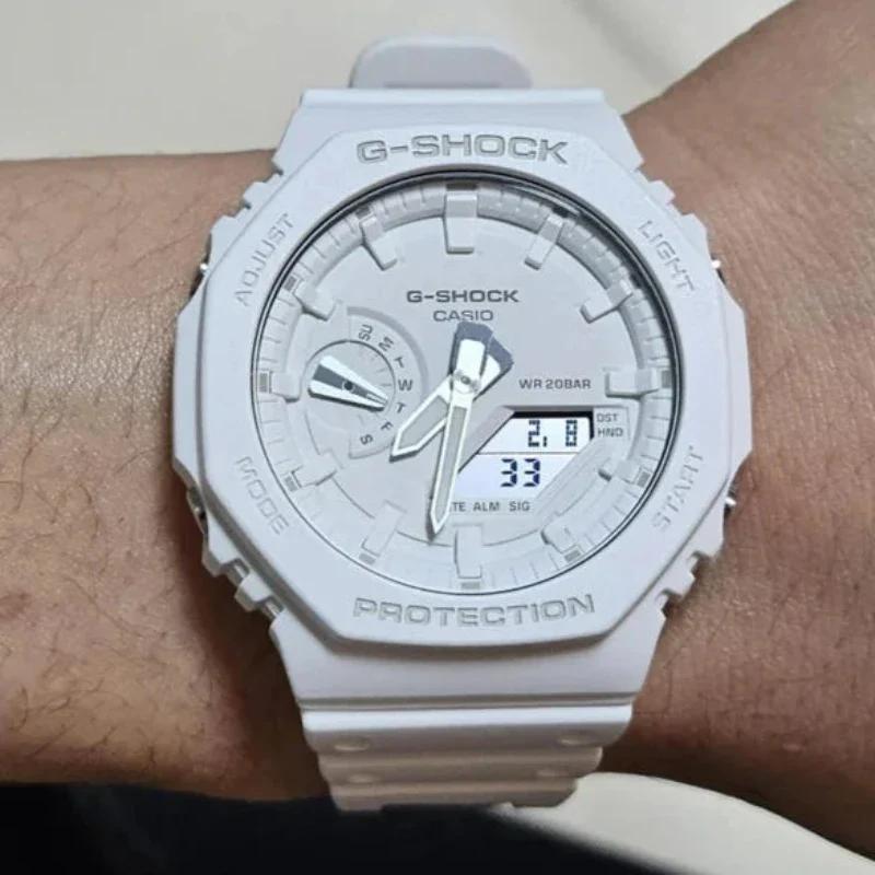 Casio G-Shock Womens Analogue & Digital Rubber WatchGA-2100