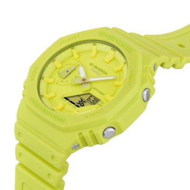 Casio G-Shock Womens Analogue & Digital Rubber WatchGA-2100