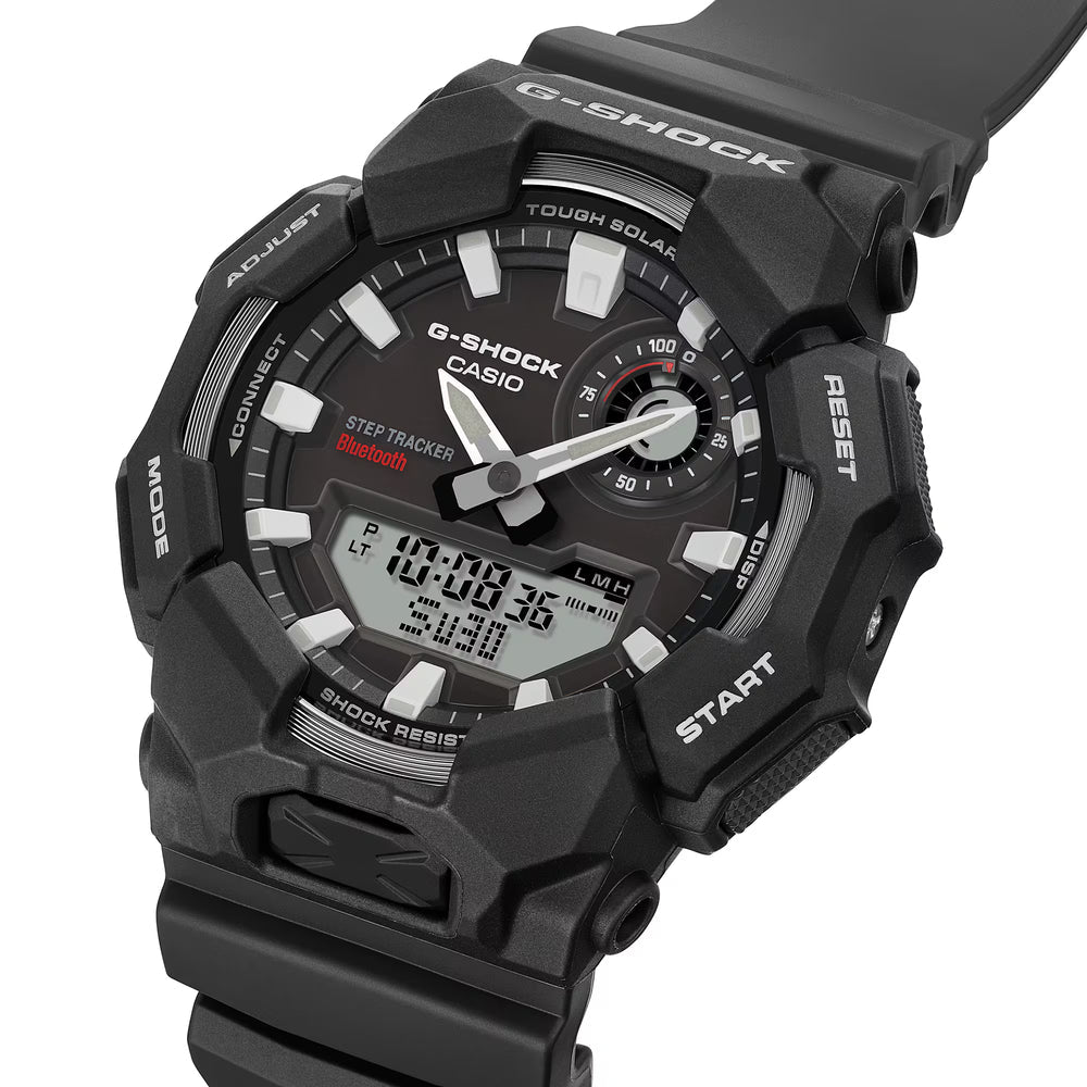 Casio G-Shock - Mens Rubber Strap Black Analogue & Digital Watch - GA-B010-1ADR