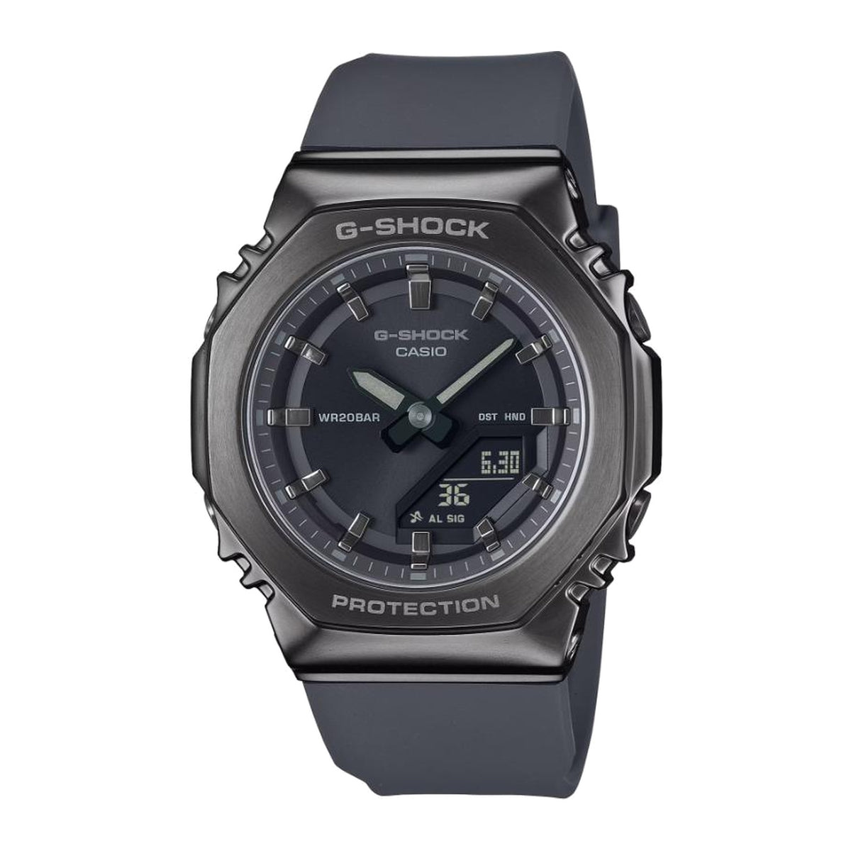 Casio G-Shock Womens Analogue & Digital Rubber WatchGM-S2110B